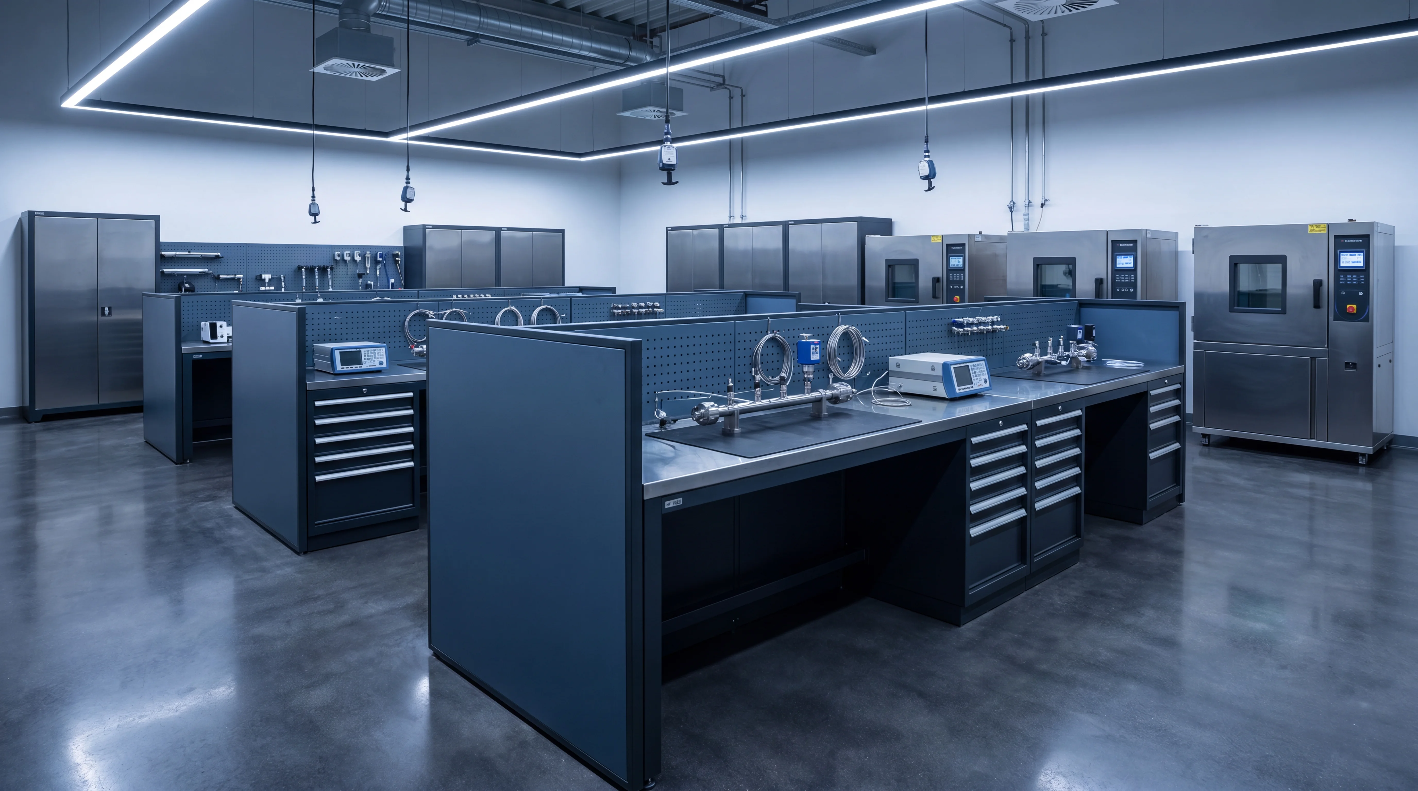 Pressure calibration reference instruments serving Carmel