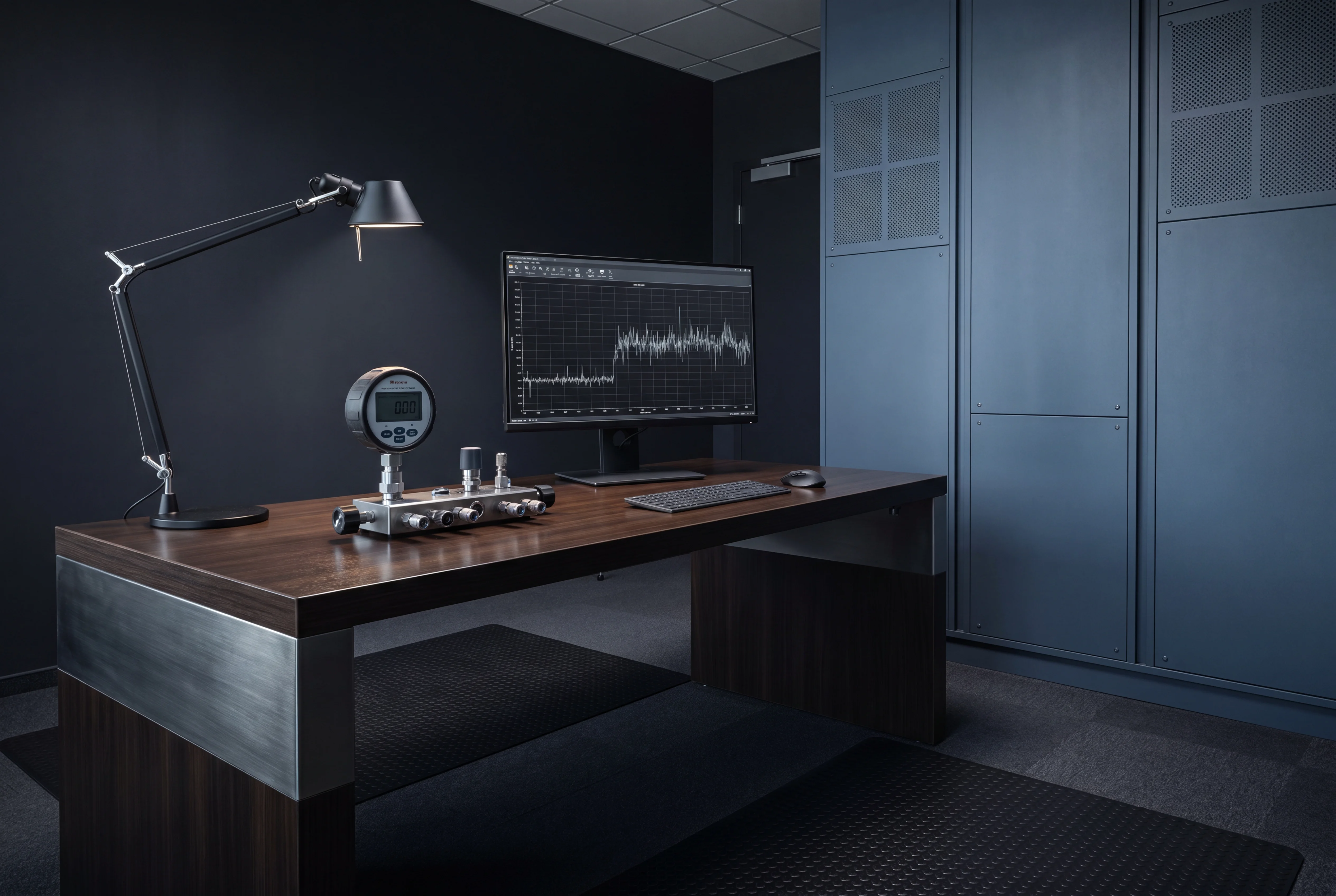 Accredited pressure calibration laboratory